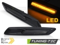 BMW 5-ös Széria (F10, F11) Dinamikus LED-es Fekete Oldalsó Indexpár (Évj.: 2010 - 2013) by Tuning-Tec