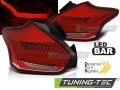 Ford Focus MK3, LED Bar SEQ  Hátsó Lámpa Dinamikus LED-es Indexel (Évj.: 2015 - 2018) by Tuning Tec