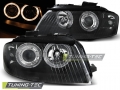 Audi A3 Első Lámpa, Tuning-Tec, Angel Eyes (Évj.: 2003.05 – 2008.03)