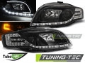 Audi A4 B7 Első Lámpa, Tuning-Tec, Led Tube Lights, (Évj.:2004.11 - 2008.03)
