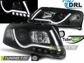 Audi A6 C6 TRU DRL, Led Tube Lights Első Fényszóró, Lámpa, by Tuning-Tec, (Évj.: 2004.04 - 2008)