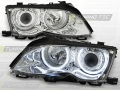 BMW E46 Első Lámpa, Tuning-Tec, CCFL Neon Angel Eyes (Évj.: 2001.09 - 2005.03)