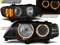 BMW X5 Első Lámpa, Tuning-Tec, Angel Eyes Led-es Index-szel (Évj.: 1995.09 – 2003.06)