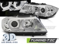 BMW E90/E91 Első Lámpa, U-Type Angel Eyes, 3-as Széria (Évj.: 2005.03 - 2008.08) by Tuning-Tec