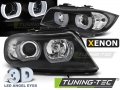 BMW E90/E91 Első Lámpa, U-Type Angel Eyes HID, 3-as Széria, (Évj.: 2005.03 - 2008.08) by Tuning-Tec