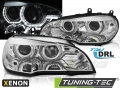 BMW X5 E70 LED-es TRU DRL Első Lámpa, Tuning-Tec, Angel Eyes (Évj.: 2007 - 2010)