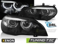 BMW X5 E70 LED-es TRU DRL Első Lámpa, Tuning-Tec, Angel Eyes (Évj.: 2007 - 2010)