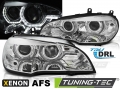 BMW X5 E70 LED-es TRU DRL Első Lámpa, Tuning-Tec, AFS, Angel Eyes (Évj.: 2007 - 2010)