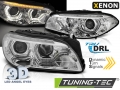 BMW 5-ös széria (F10, F11) Dinamikus LED-es 3D Angel Eyes Bi-Xenon Első Lámpa (Évj.: 2010 - 2013) by Tuning-Tec