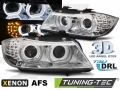 BMW 3-as széria (E90/E91) 3D Angel Eyes, Xenon, LED-es, DRL Adaptív Első Fényszórópár (Évj.: 2009 - 2011) by Tuning-Tec