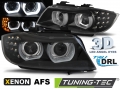 BMW 3-as széria (E90/E91) 3D Angel Eyes, Xenon, LED-es, DRL Adaptív Első Fényszórópár (Évj.: 2009 - 2011) by Tuning-Tec