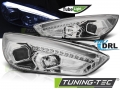 Ford Focus (MK3) LED-es, TRU DRL, Tubelight Első Fényszórópár (Évj.: 2015 - 2018) by Tuning Tec