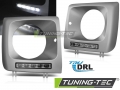 Mercedes-Benz G-Klasse (W463) LED-es, Nappali Menetfényes Első Fényszórókeret (Évj.: 2001 - 2012) by Tuning-Tec