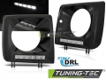 Mercedes-Benz G-Klasse (W463) LED-es, Nappali Menetfényes Első Fényszórókeret (Évj.: 2001 - 2012) by Tuning-Tec
