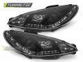 Peugeot 206 Első Lámpa, Tuning-Tec, Daylight, Nappali menetfény Optikás (Évj.: 1998.10 - 2002)