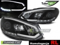 VW Golf 6 Első Lámpa, Tuning-Tec, Led Tube Lights (Évj.: 2008.10 -től)