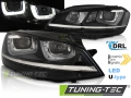VW Golf 7, U-Type, Első Lámpa, (Évj.: 2012.11 -től) by tuning-Tec
