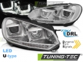 VW Golf 6, U-Type, Tru DRL, Első Lámpa, (Évj.: 2008 - 2012) by Tuning-Tec