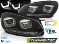 VW Golf 6, U-Type, Tru DRL, Első Lámpa, (Évj.: 2008 - 2012) by Tuning-Tec