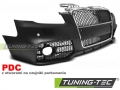 Audi A4 (B7)  Első Lökhárító RS STYLE PDC Fekete-Króm (Évj.: 2004 - 2008) by Tuning-Tec