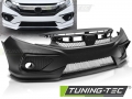 Honda Civic MK10 Szedán Első Lökhárító (Évj.: 2017-től) by TuningTec