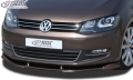 VW Sharan Typ:7N, Első Lökhárító Toldat Spoiler,  -VARIO-X- by RDX-Racedesign