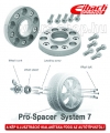 30mm-es Nyomtávszélesítő, Skoda ROOMSTER Eibach System-7 (1 pár)