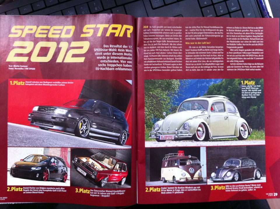 Carbon Monster Car Of The Year 2012 VW Speed Star