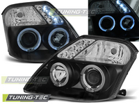 Citroen C2 Első Lámpa, Tuning-Tec, Angel Eyes (Évj.: 2003.09 - 2010)
