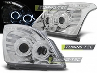 Toyota Land Cruiser Első Lámpa, Tuning-Tec, Angel Eyes (Évj.: 2003 - 2009)