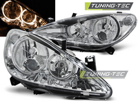 Peugeot 307 Első Lámpa, Tuning-Tec, Angel Eyes (Évj.: 2001.04 – 2005.06)
