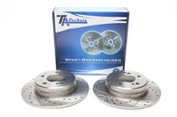 Chrysler Crossfire, Crossfire Roadster Lyuggatott, Mart Hátsó Sport Féktárcsa szett by Ta-Technix