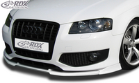 AUDI S3 8P Első Lökhárító Toldat Spoiler,  -VARIO-X- by RDX-Racedesign