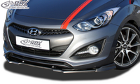 HYUNDAI I30 Coupe Első Lökhárító Toldat Spoiler,  -VARIO-X- by RDX-Racedesign