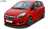 OPEL Meriva B Első Lökhárító Toldat Spoiler, -VARIO-X- by RDX-Racedesign