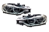 BMW 3-as széria (F30, F31) M3 Sport EVO Design Első Lökhárító és FULL LED Angel Eyes Fényszórók (Évj.: 2011 - 2018) by CarKitt