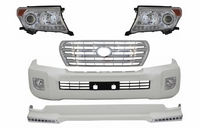 Toyota Land Cruiser (FJ200) Retrofit Design Első Lökhárító, Toldat, Hűtőrács és Fényszórópár (Évj.: 2008  - 2011) by CarKitt