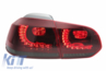 Volkswagen Golf (MK6) GTI Look Hátsó Lökhárító, Full LED Hátsó Lámpapár és Kipufogódob (Évj.: 2008 - 2012) by CarKitt