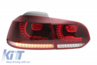 Volkswagen Golf (MK6) R20 Look Hátsó Lökhárító és Full LED Hátsó Lámpapár (Évj.: 2008 - 2012) by CarKitt