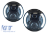 Jeep Wrangler (TJ/JK) Half Halo Design, CREE LED-es Első Fényszórópár (Évj.: 1976 - 2014) by CarKitt