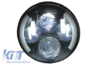 Jeep Wrangler (TJ/JK) Half Halo Design, CREE LED-es Első Fényszórópár (Évj.: 1976 - 2014) by CarKitt