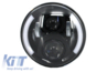 Jeep Wrangler (TJ/JK) Half Halo Design, CREE LED-es Első Fényszórópár (Évj.: 1976 - 2014) by CarKitt