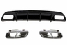 Mercedes-Benz A-Klasse (W176) AMG Design Diffúzor és Kipufogóvégpár (Évj.: 2012 - 2018) by CarKitt