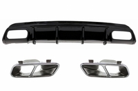 Mercedes-Benz A-Klasse (W176) AMG Design Diffúzor és Kipufogóvégpár (Évj.: 2012 - 2018) by CarKitt