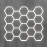 Unicarat HEXA Világítás - 18 Részes - 3745 x 3340 x 21 mm by Unicarat