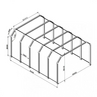 Unicarat LED Alagút - Fényalagút - 5650 x 4000 x 2615 mm by Unicarat